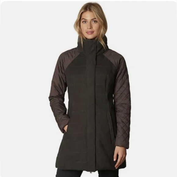 prAna women’s two-tone quilted pimaloft parka/jacket - Picture 1 of 6